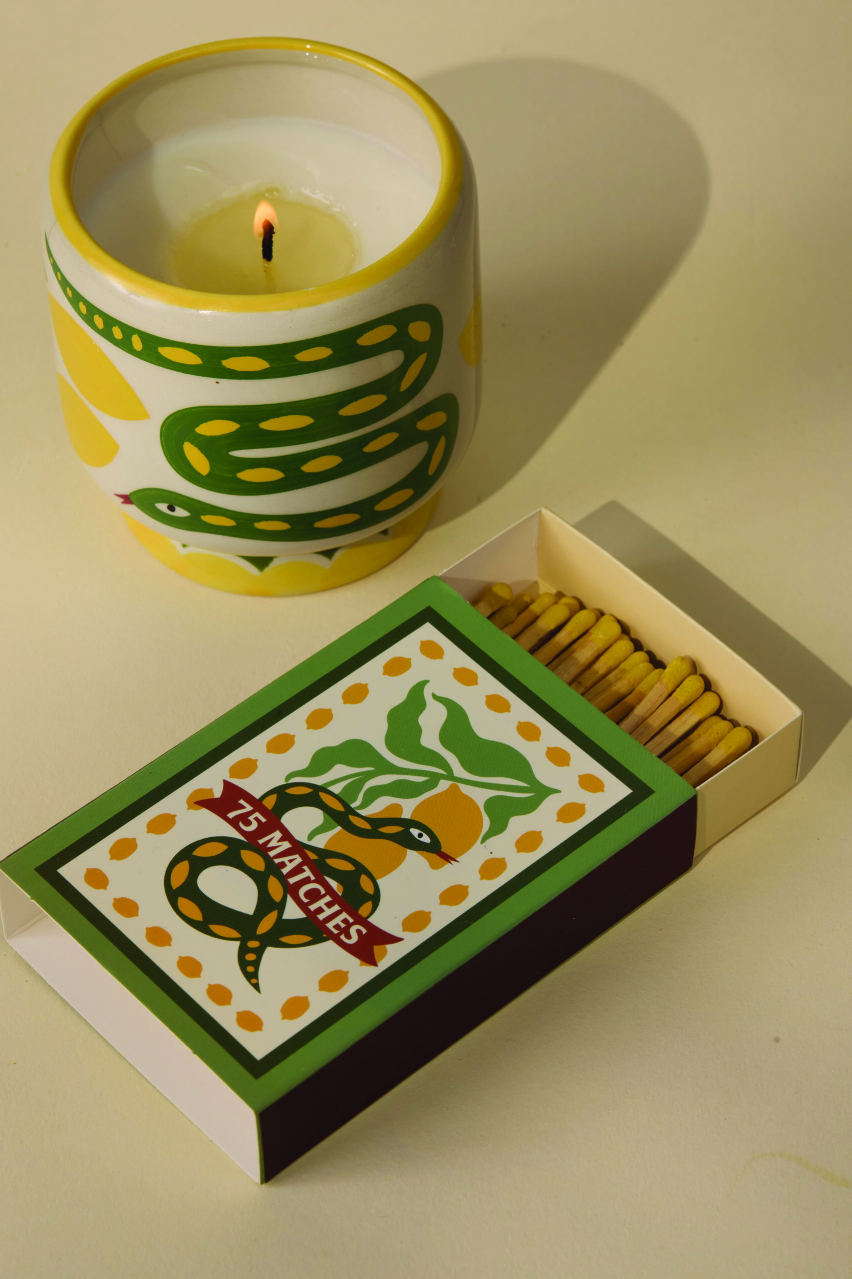A Dopo "Snake" - 75ct Boxed Matches - obrazek 3