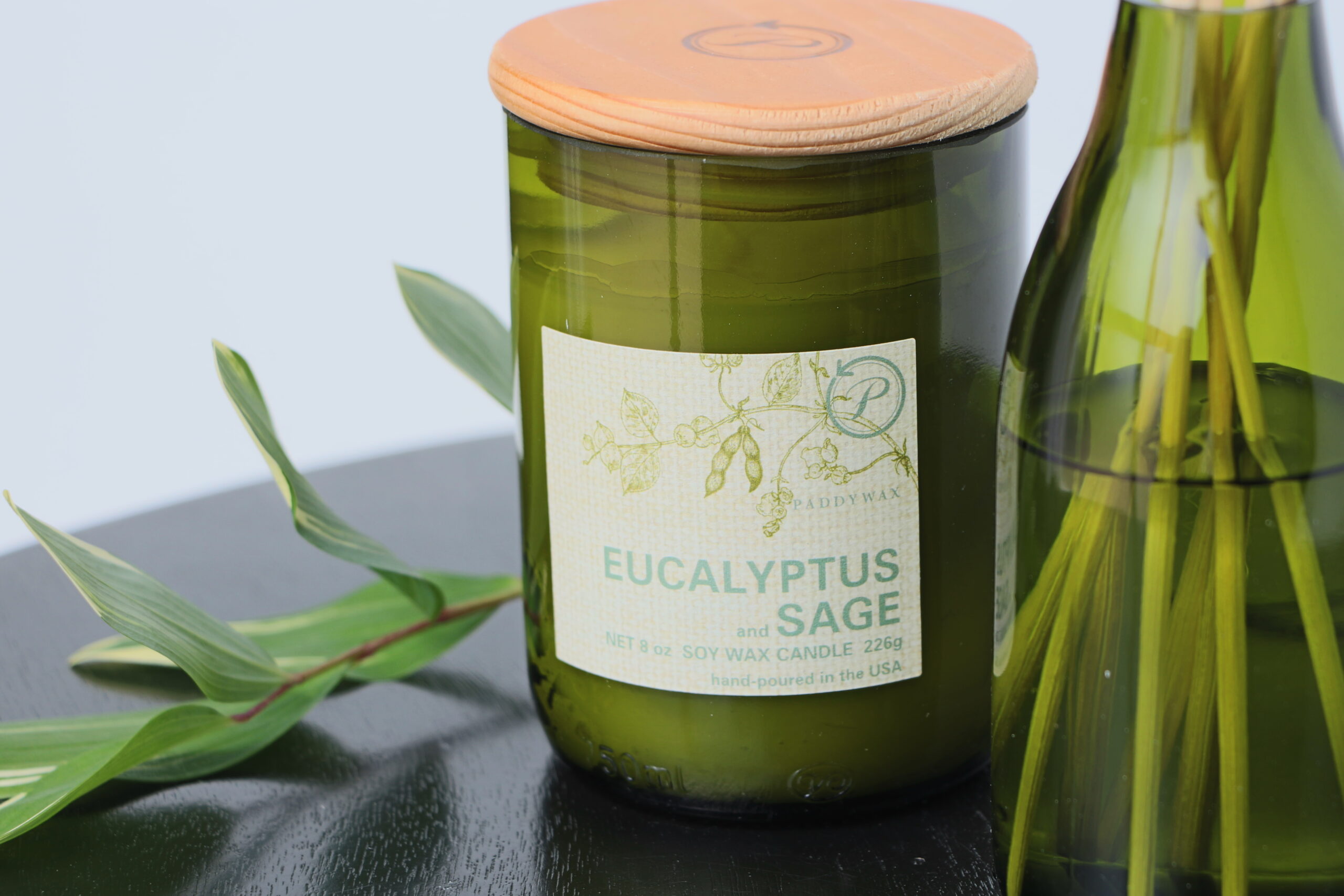 Eucalyptus & Sage - Eco Candle - obrazek 5