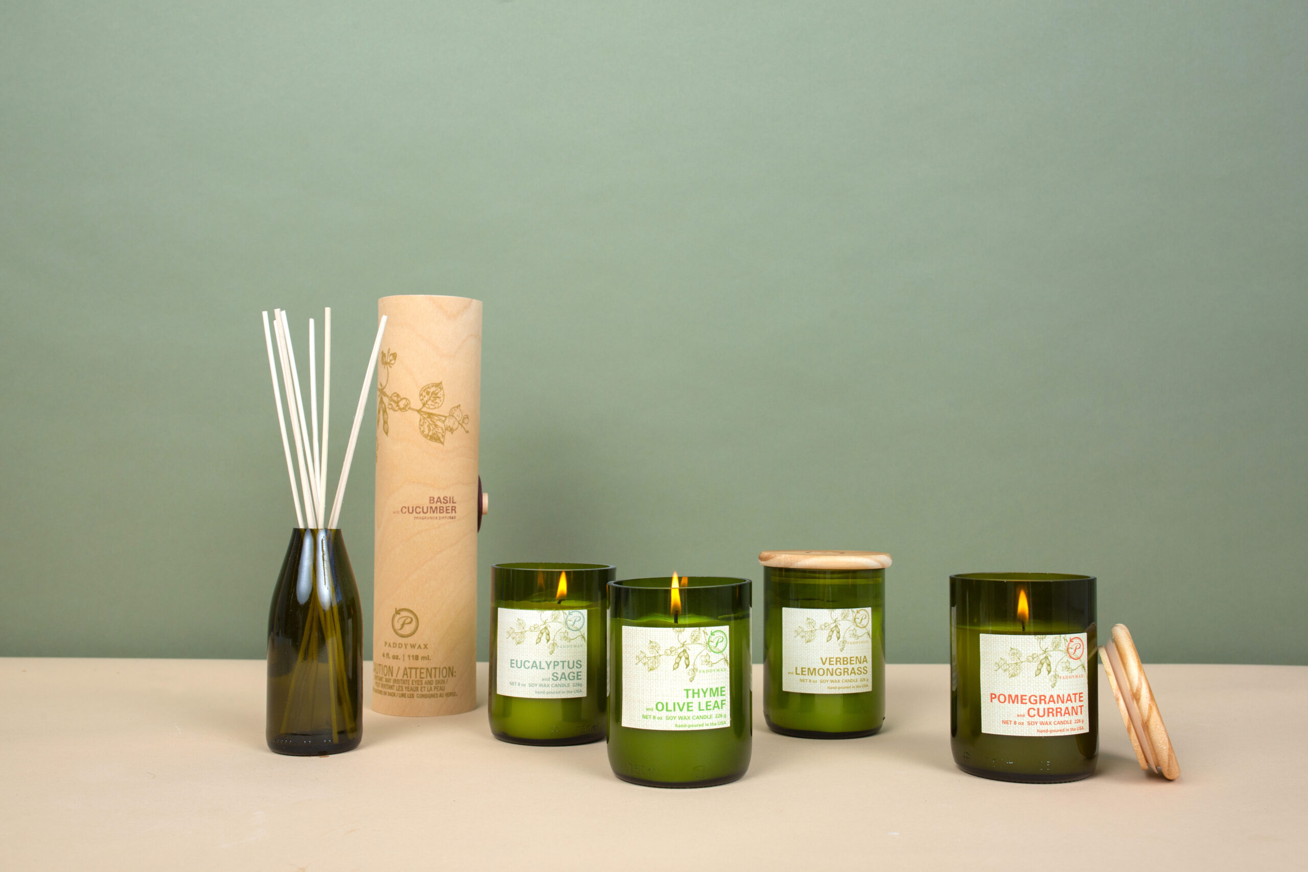 Eucalyptus & Sage - Eco Candle - obrazek 3