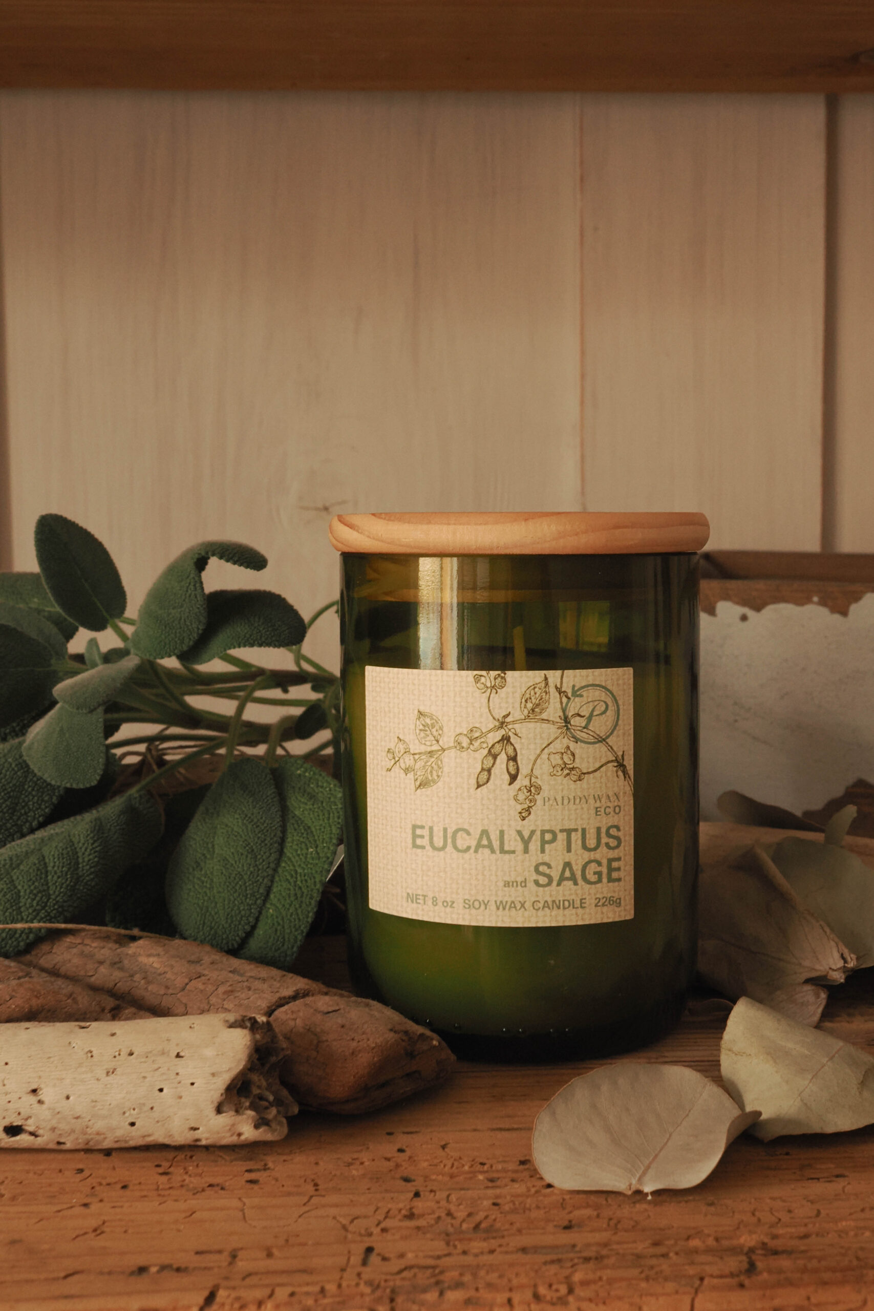 Eucalyptus & Sage - Eco Candle - obrazek 7
